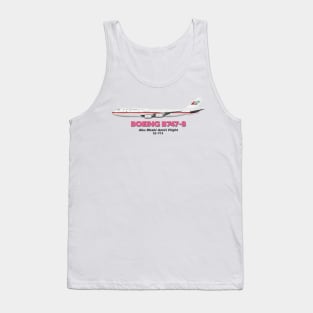 Boeing B747-8 - Abu Dhabi Amiri Flight Tank Top